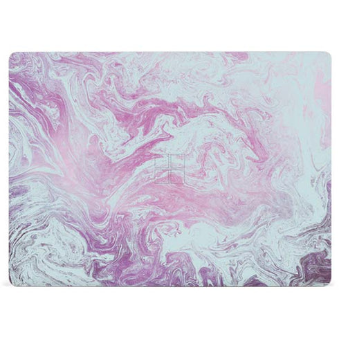Blue and Purple Marble Surface Laptop 2 Skin
